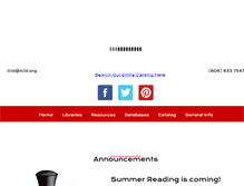 Tablet Screenshot of lcld.org